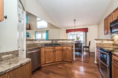 Another view of the kitchen
