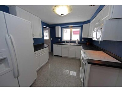 Kitchen. The current owner added matching cabinets