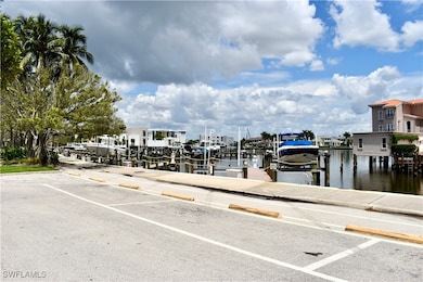 View of dock from parking lot