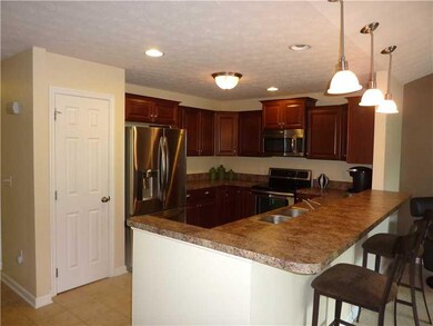 Kitchen. The kitchen also provides the large break
