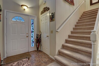 Entry with stairs