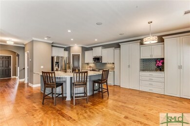 Great room showing towards foyer entry. Yes, those