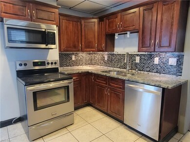 The stainless steel appliances will stay with the house.