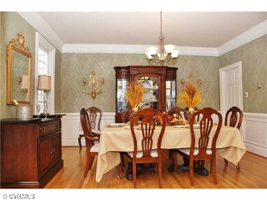 Dining Room - Formal Dining Room with Columns and 