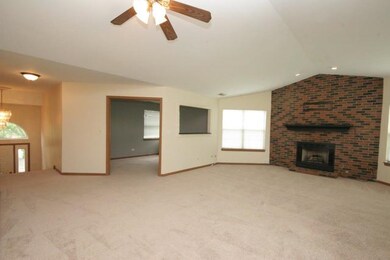 WOOD BURNING FIREPLACE