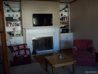 Living Room. One angle of living room. Fireplace n