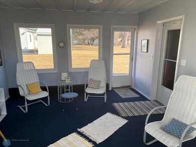 Attached patio
