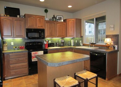 Open and Spacious Kitchen with Island