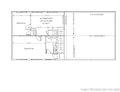 Main floor plan - builder plan