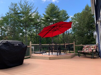South facing deck
