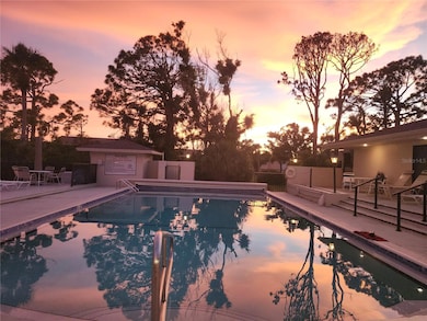 Amazing sunset views from the community pool!