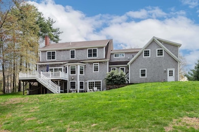 Rear of home
