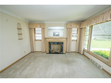 Living Rm with Decorative Fireplace