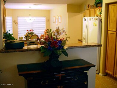Kitchen view from Family Room