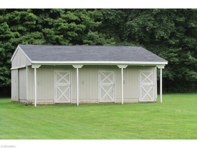 The barn can be used for horses, kennel or any oth
