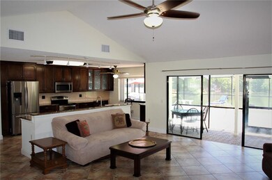 Open And Spacious Family Room. Relaxing Waterfront