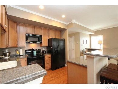 Smooth Top Stove with Microwave Above ~ Refrigerat