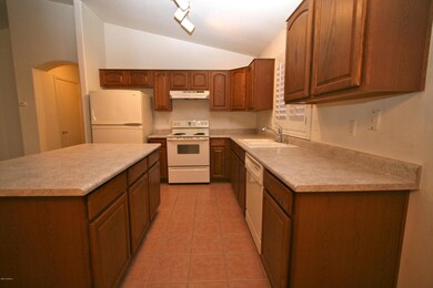 Closer view of Kitchen
