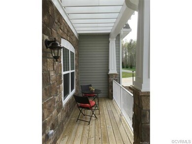 Front Porch with pergola style feature. Aluminum r