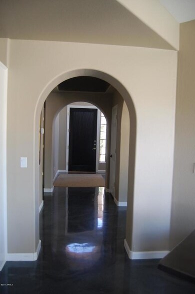FRONT DOOR & FRONT HALLWAY