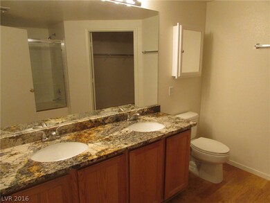Master Bathroom feature dbl sinks, granite counter
