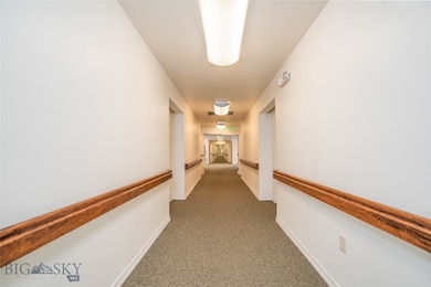 Hallway to apartments