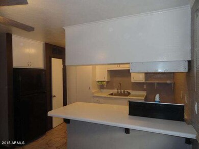 Kitchen with pantry view