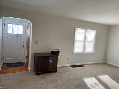 the front foyer has a convenient coat closet.