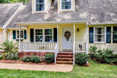 Country front porch.
