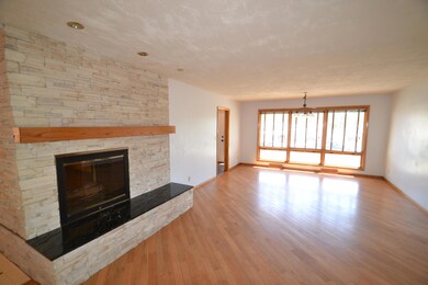 Stone Fireplace