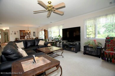 View Of Living Room/Dining Room