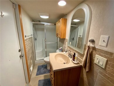 Full bath on the first floor.