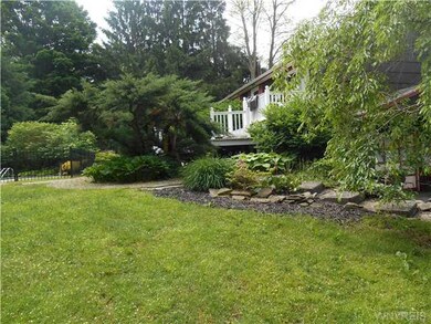 Exterior Back. Very private back yard.