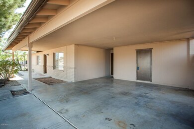 Carport and front Porch