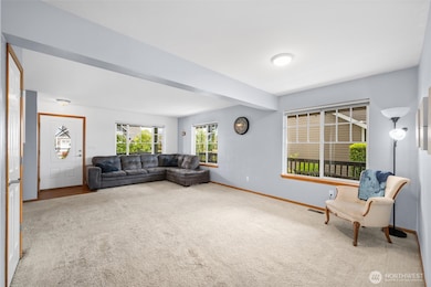 Huge Living Room upon Entering the Home