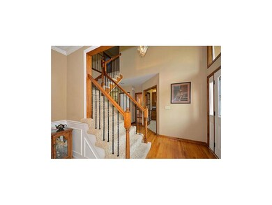 Iron Spindles on the wide stairway