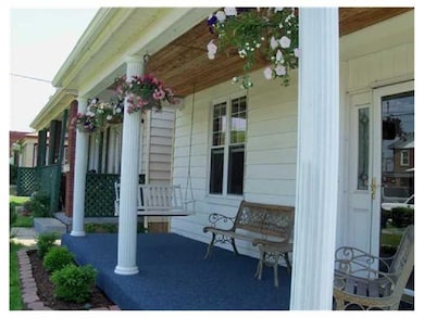 Exterior Front. You will enjoy the covered front p