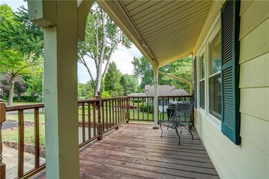 Enjoy your evenings on the spacious front deck.