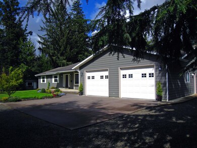 Over-sized garage with openers