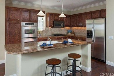 The family kitchen is complete with granite counte