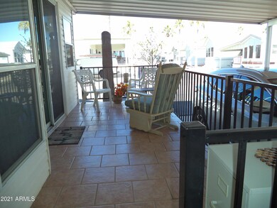 View of Beautiful Front Deck