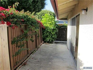 Private patio off of master bedroom