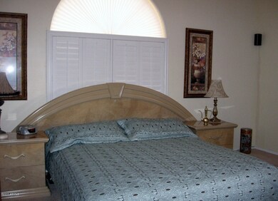 Spacious master with 2 walk in closets!