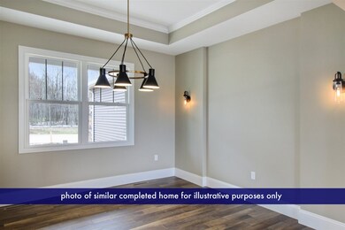 With Matte Black Fixtures and Tray Ceiling