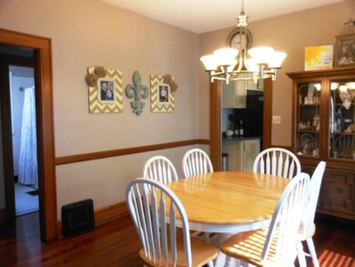 Spacious dining room - opens into the family room