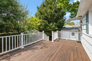 Large back deck