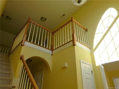 Two Story Entrance with view of Loft