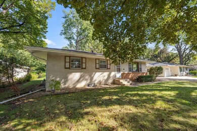 Situated on a gorgeous lot