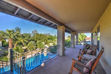 back yard patio balcony