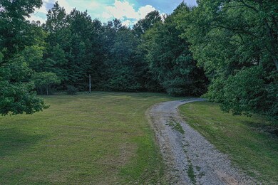 Driveway coming in to property